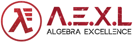 A.E.X.L Algebra Excelence LOGO