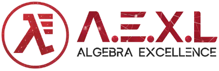 A.E.X.L Algebra Excelence LOGO