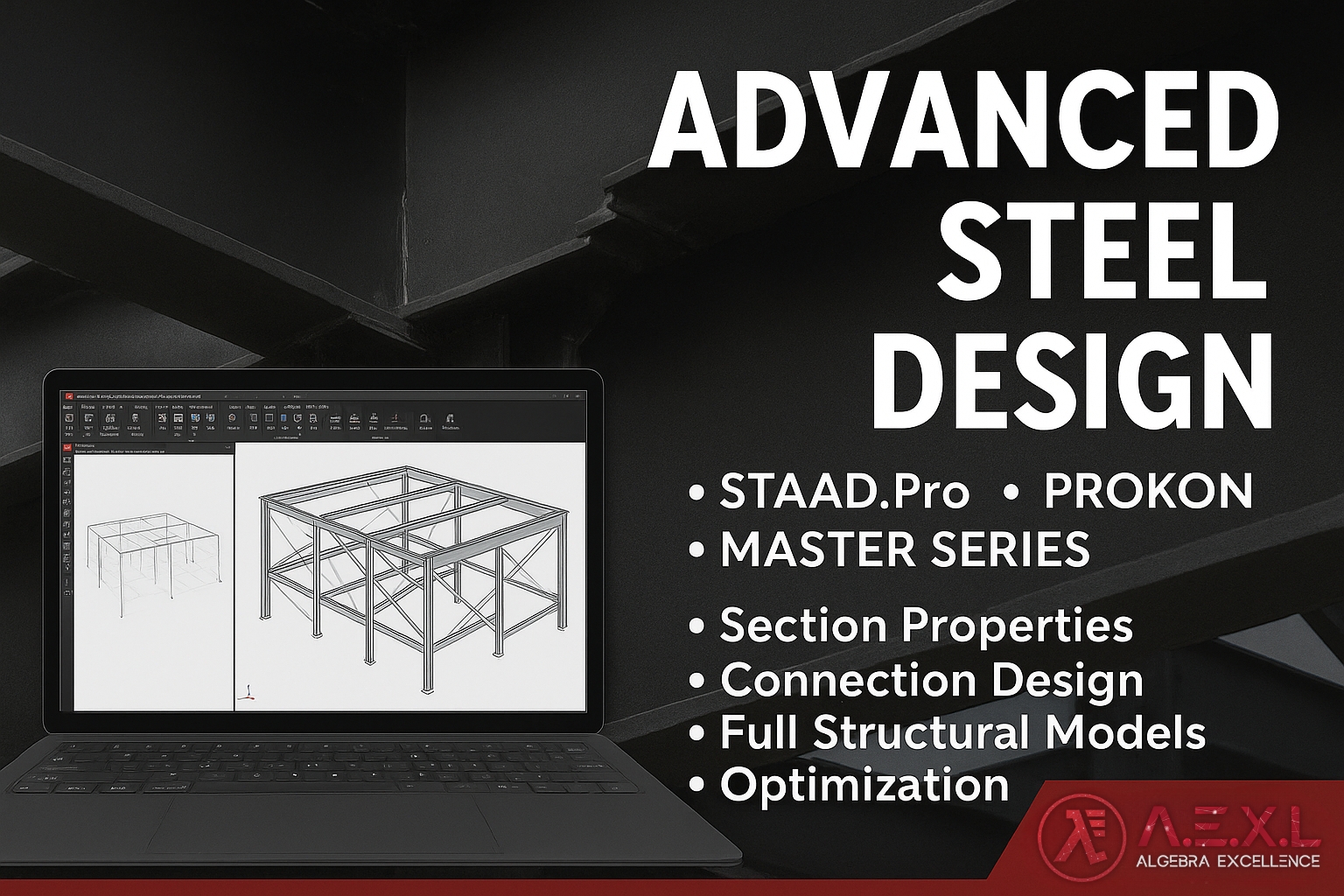 Advanced Steel Design Staad.Pro, Prokon, Master Series, IDEA StatiCa
