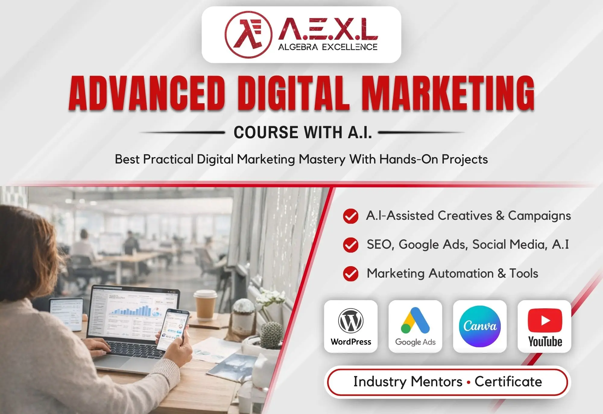 Advanced Digital Marketing With A.I Course