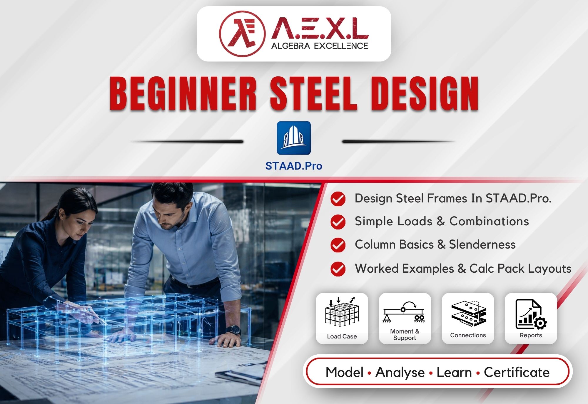Beginner Steel Structure Design and Analysis Course