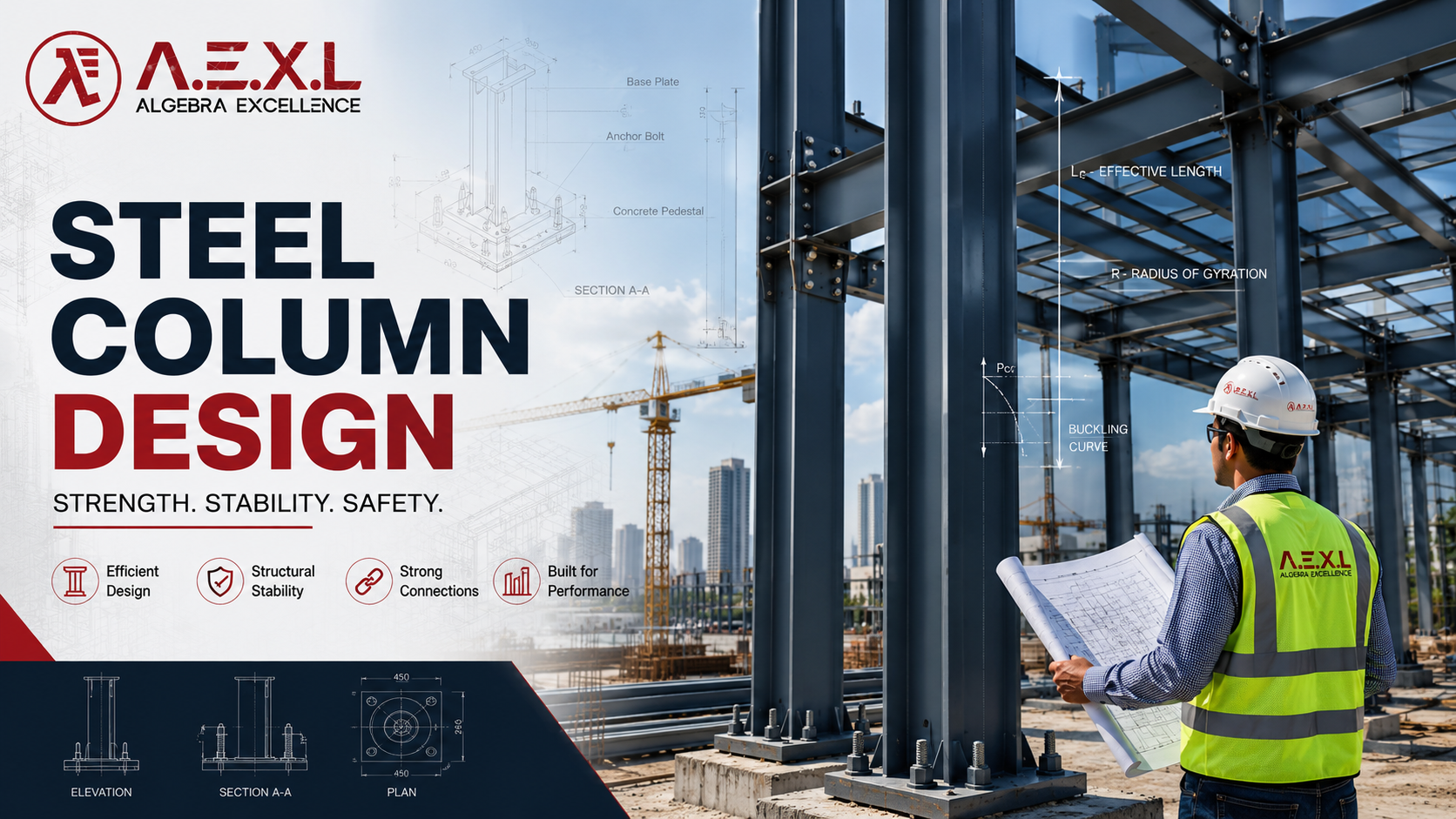 Steel Column Design Explained: A Practical Guide for Civil Engineers